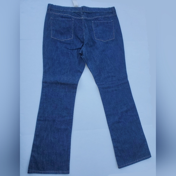New York & Company Dark Blue Jeans Sz 16 - Picture 3 of 5